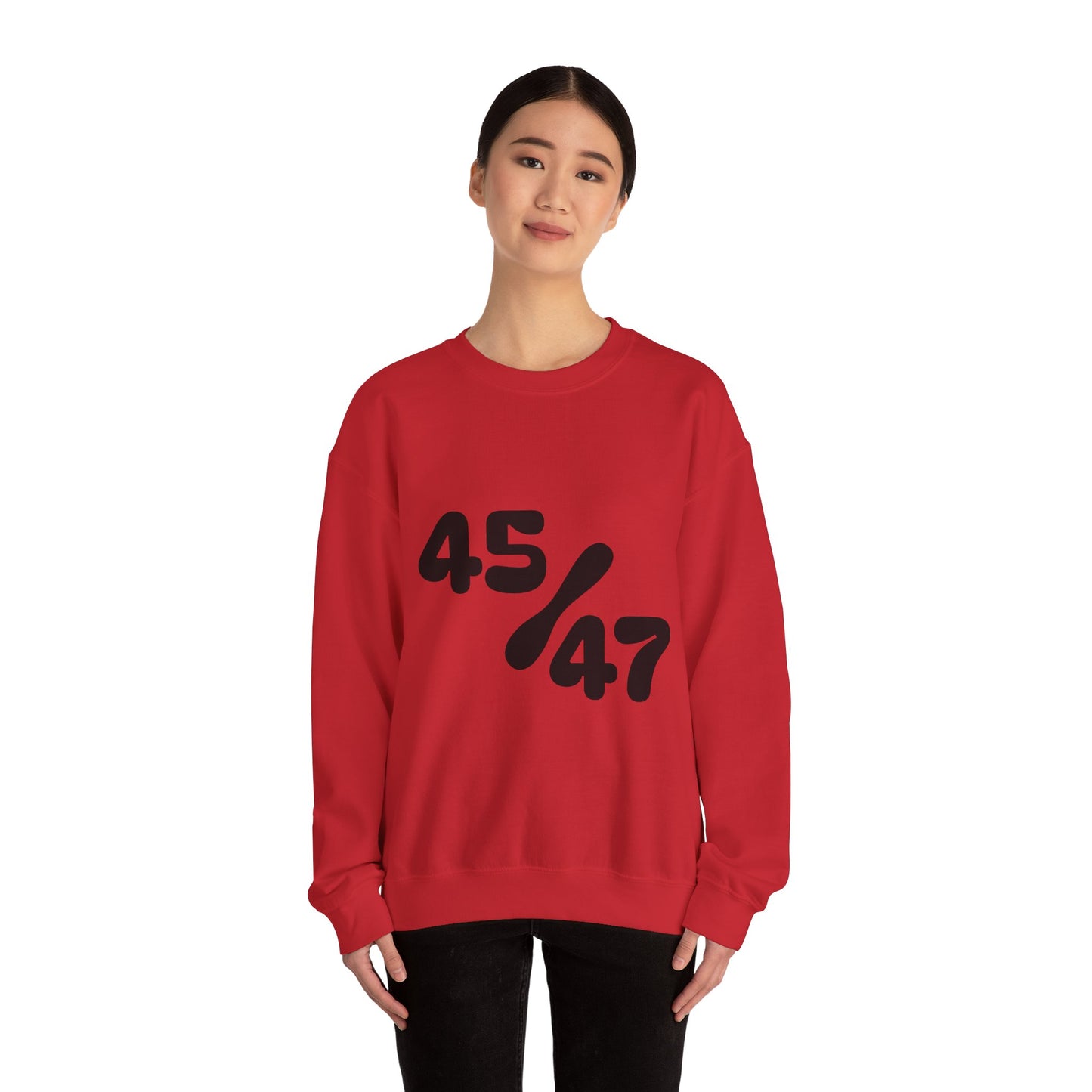 Black 47/45 Unisex Heavy Blend™ Crewneck Sweatshirt