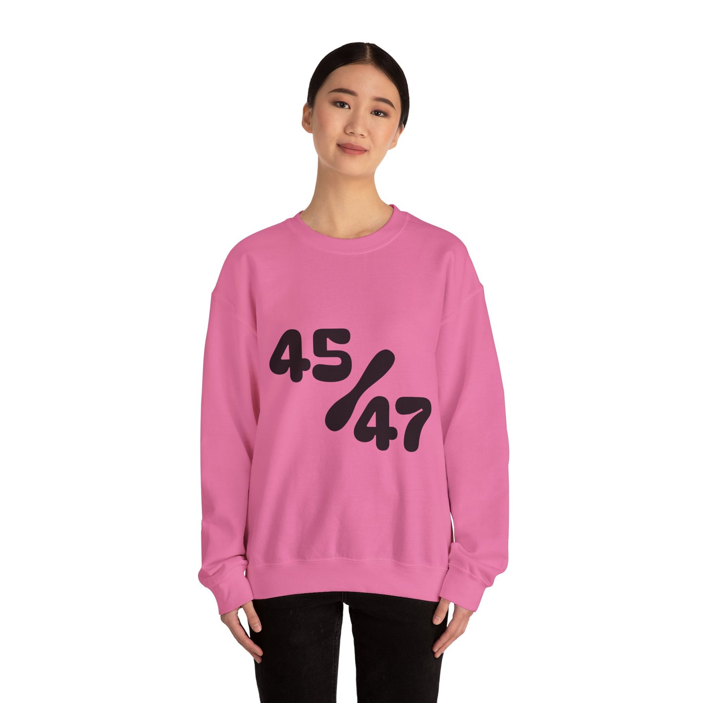 Black 47/45 Unisex Heavy Blend™ Crewneck Sweatshirt