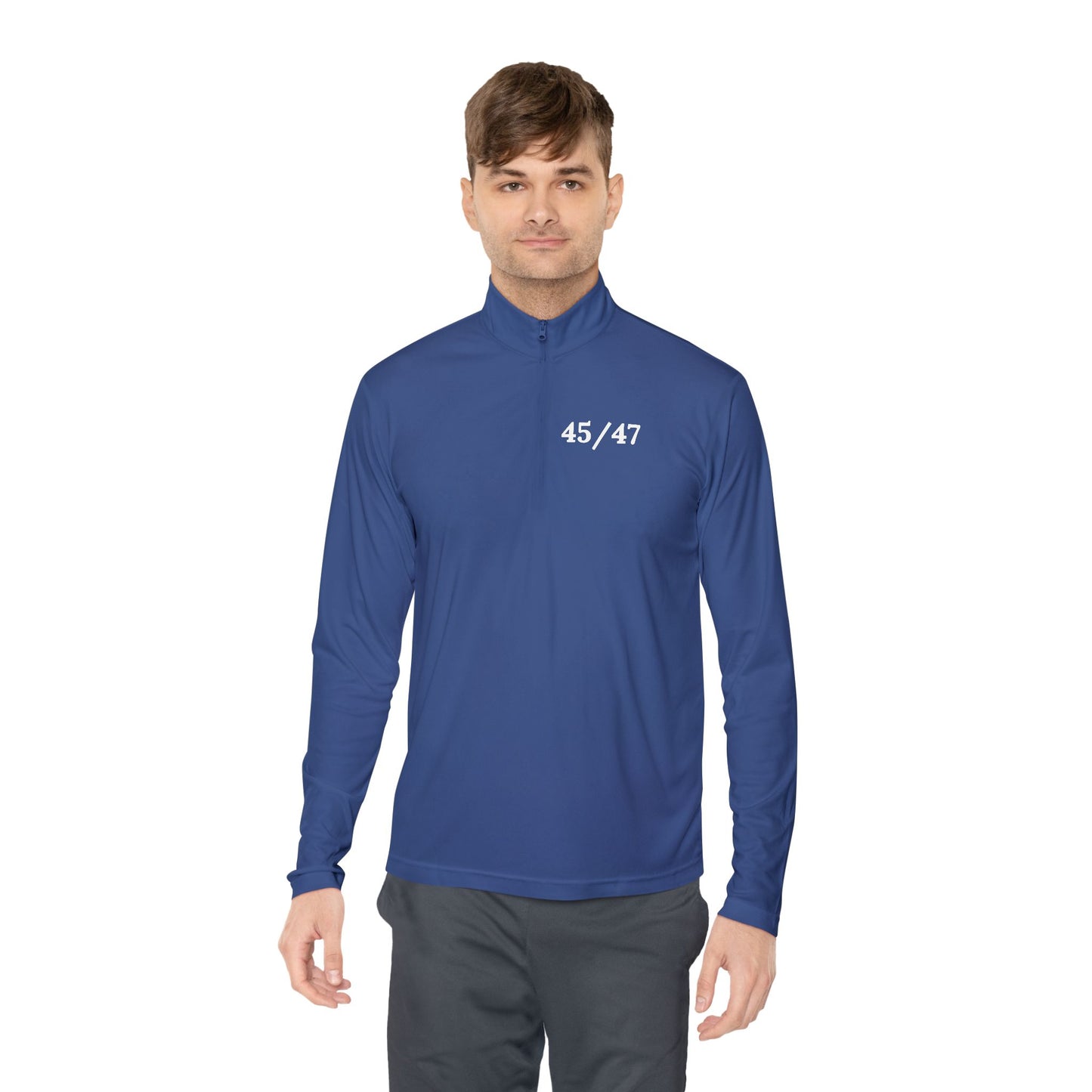 45/47 Unisex Quarter-Zip Pullover