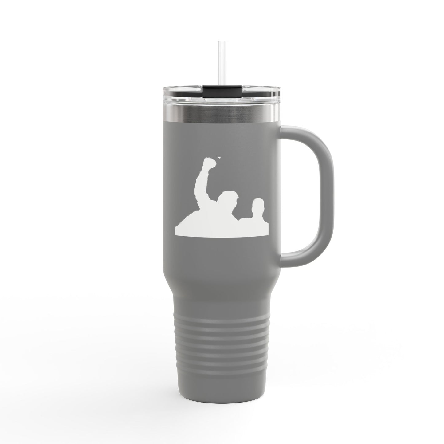 45/47 with Trump Silhouette Insulated Travel Mug, 40oz