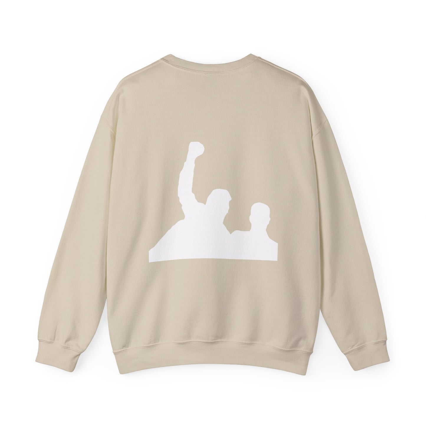 White 47/45 Unisex Heavy Blend™ Crewneck Sweatshirt