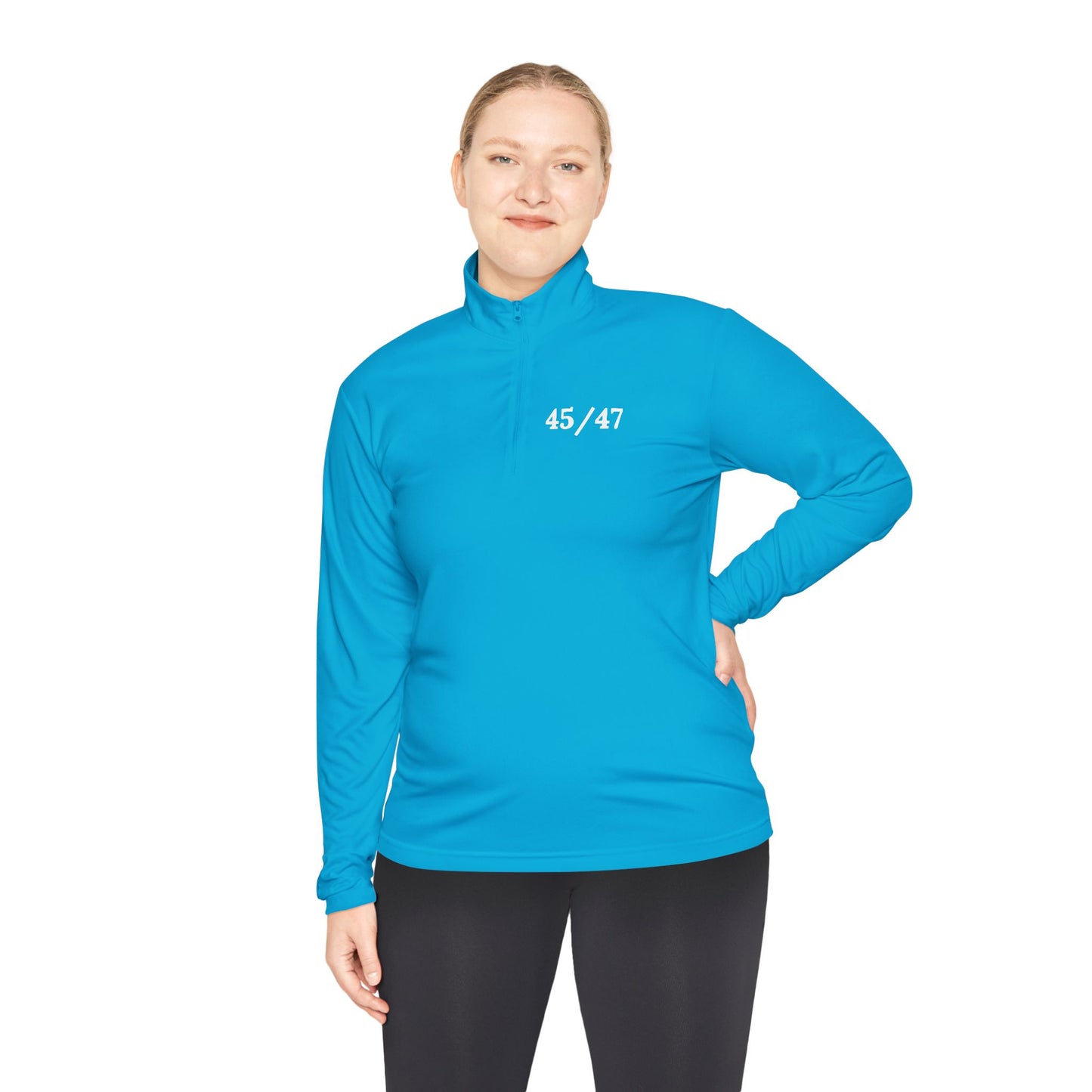 45/47 Unisex Quarter-Zip Pullover