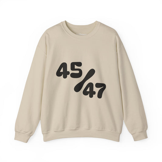 Black 47/45 Unisex Heavy Blend™ Crewneck Sweatshirt