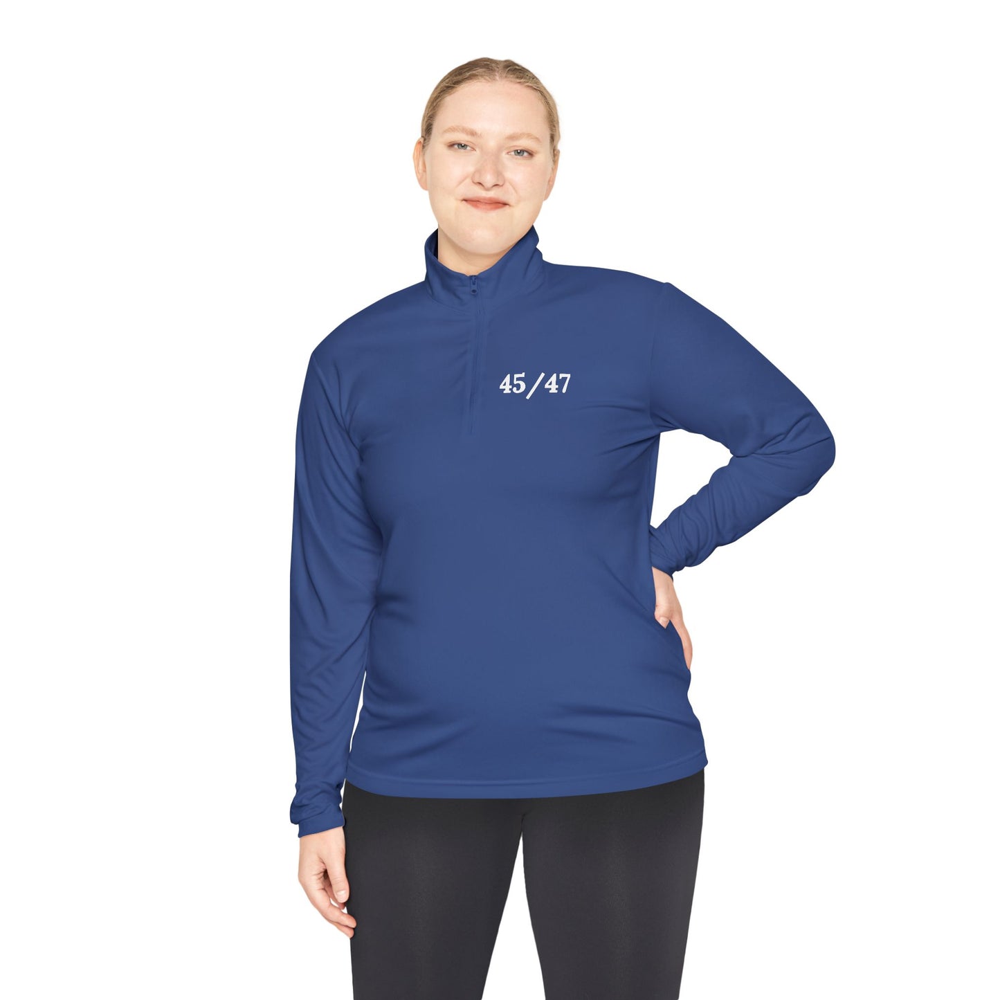 45/47 Unisex Quarter-Zip Pullover