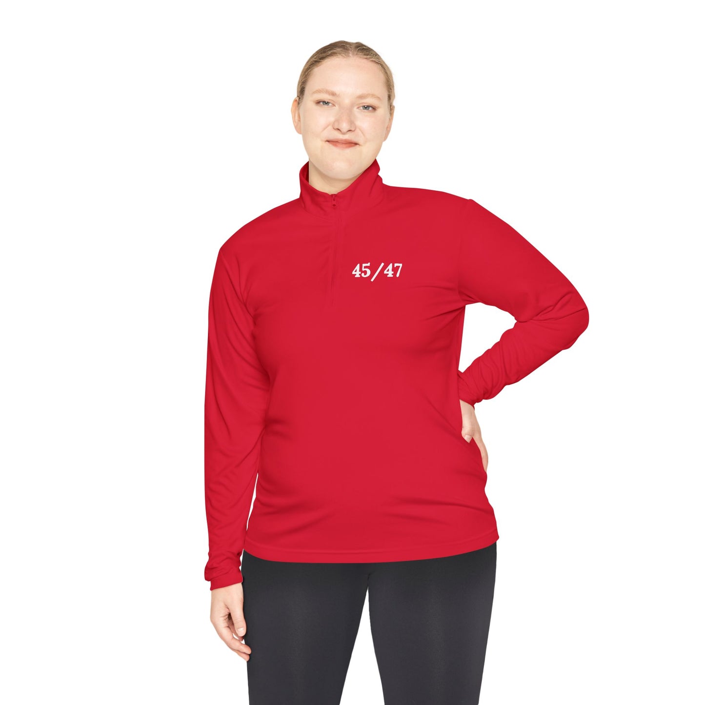 45/47 Unisex Quarter-Zip Pullover