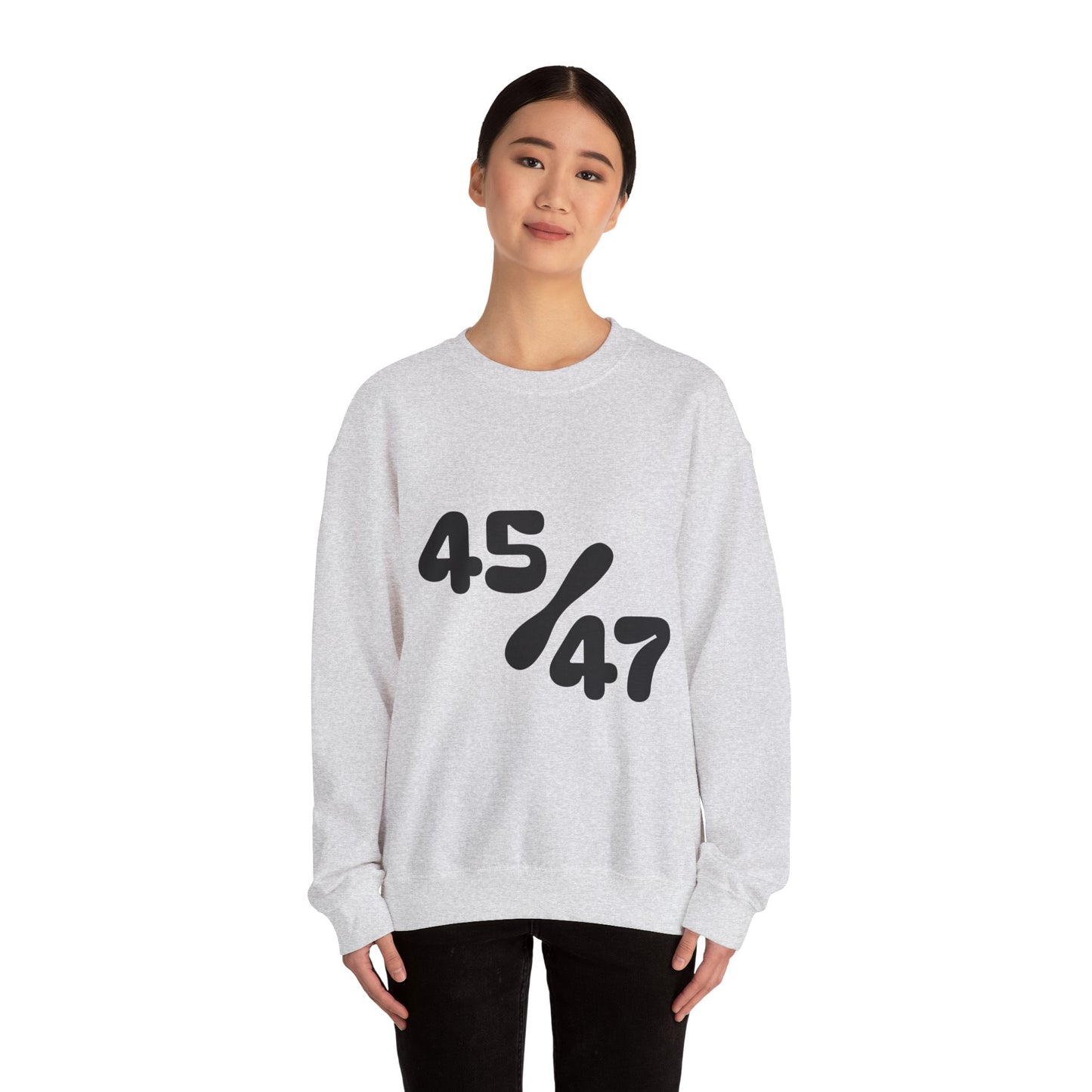 Black 47/45 Unisex Heavy Blend™ Crewneck Sweatshirt