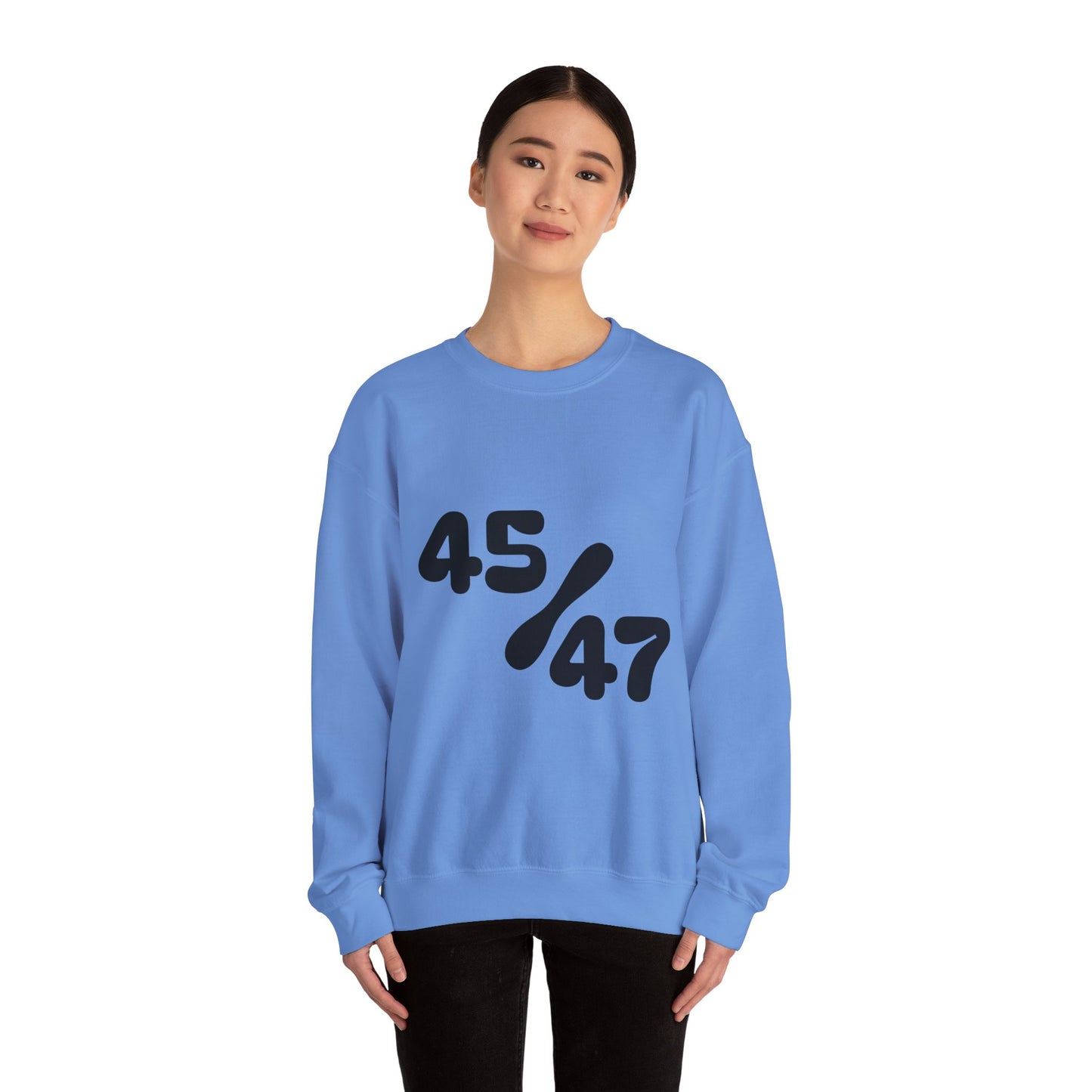 Black 47/45 Unisex Heavy Blend™ Crewneck Sweatshirt