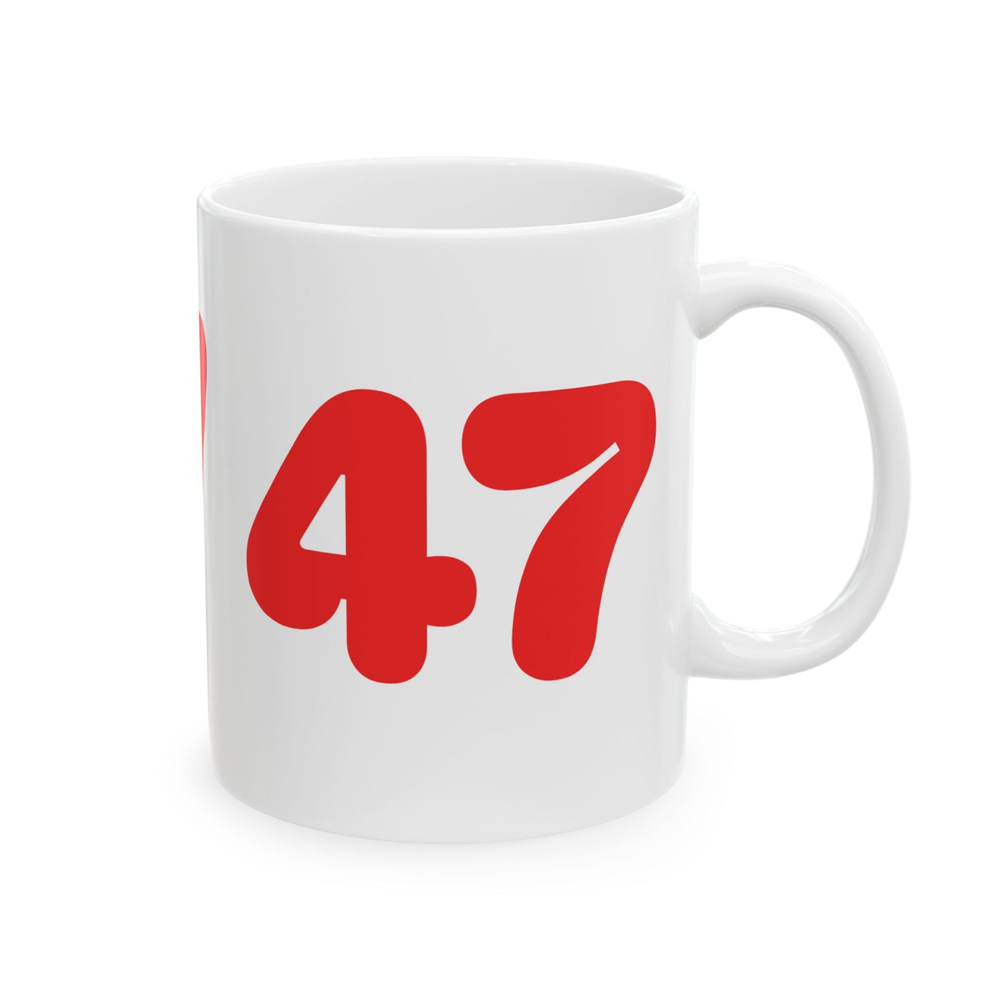 45/47 Ceramic Mug, (W/R) (11oz, 15oz)