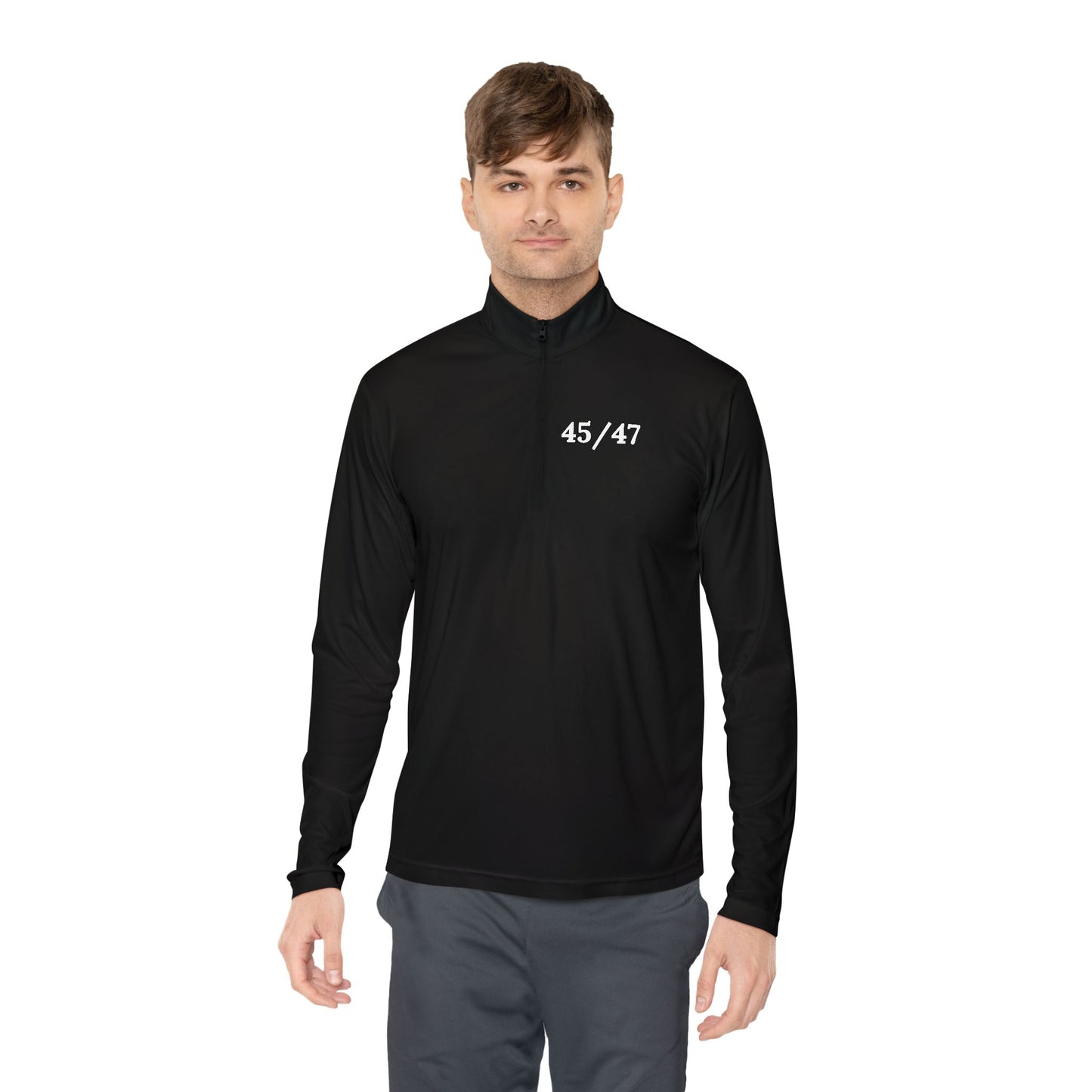 45/47 Unisex Quarter-Zip Pullover