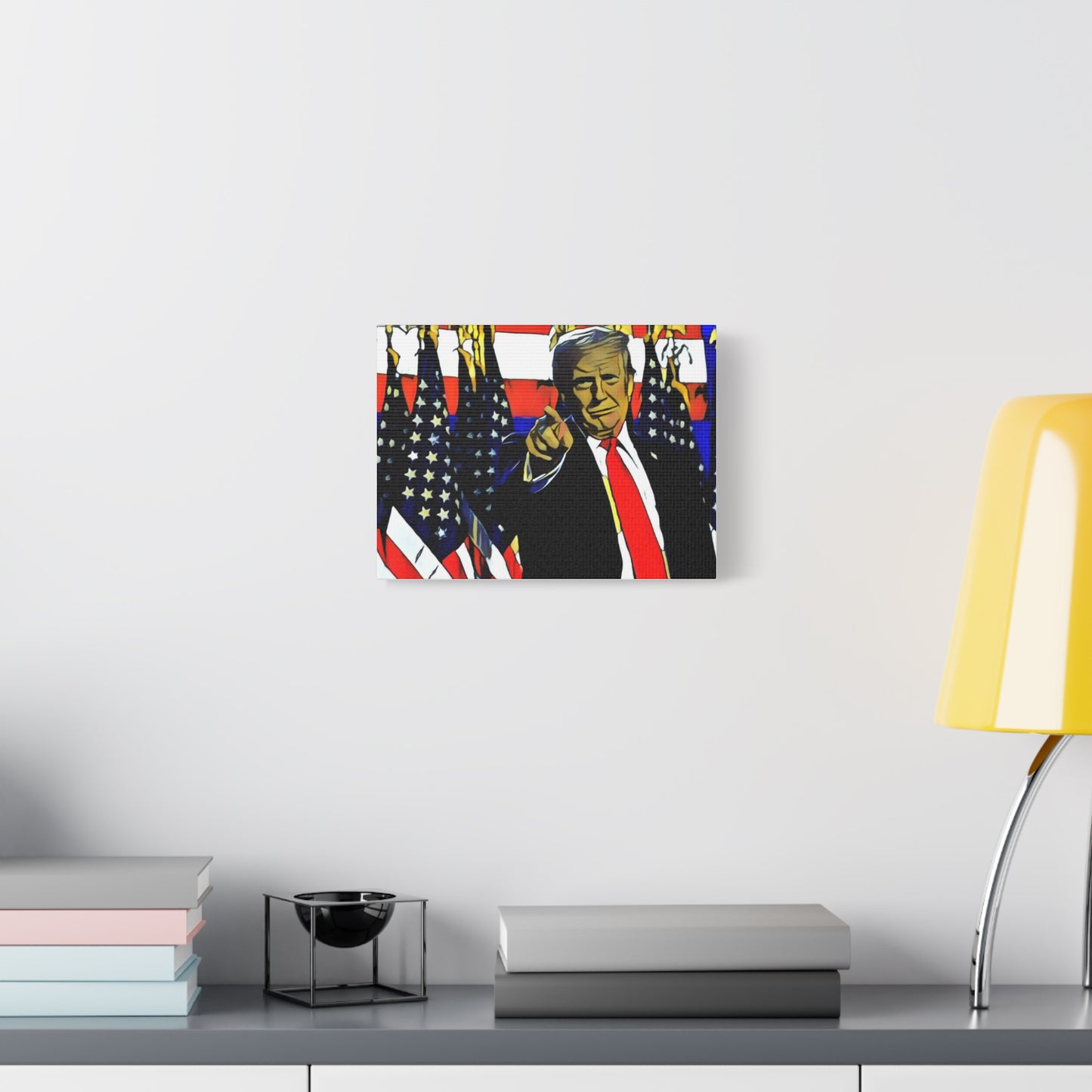 Canvas Print - Donald Trump Pointing