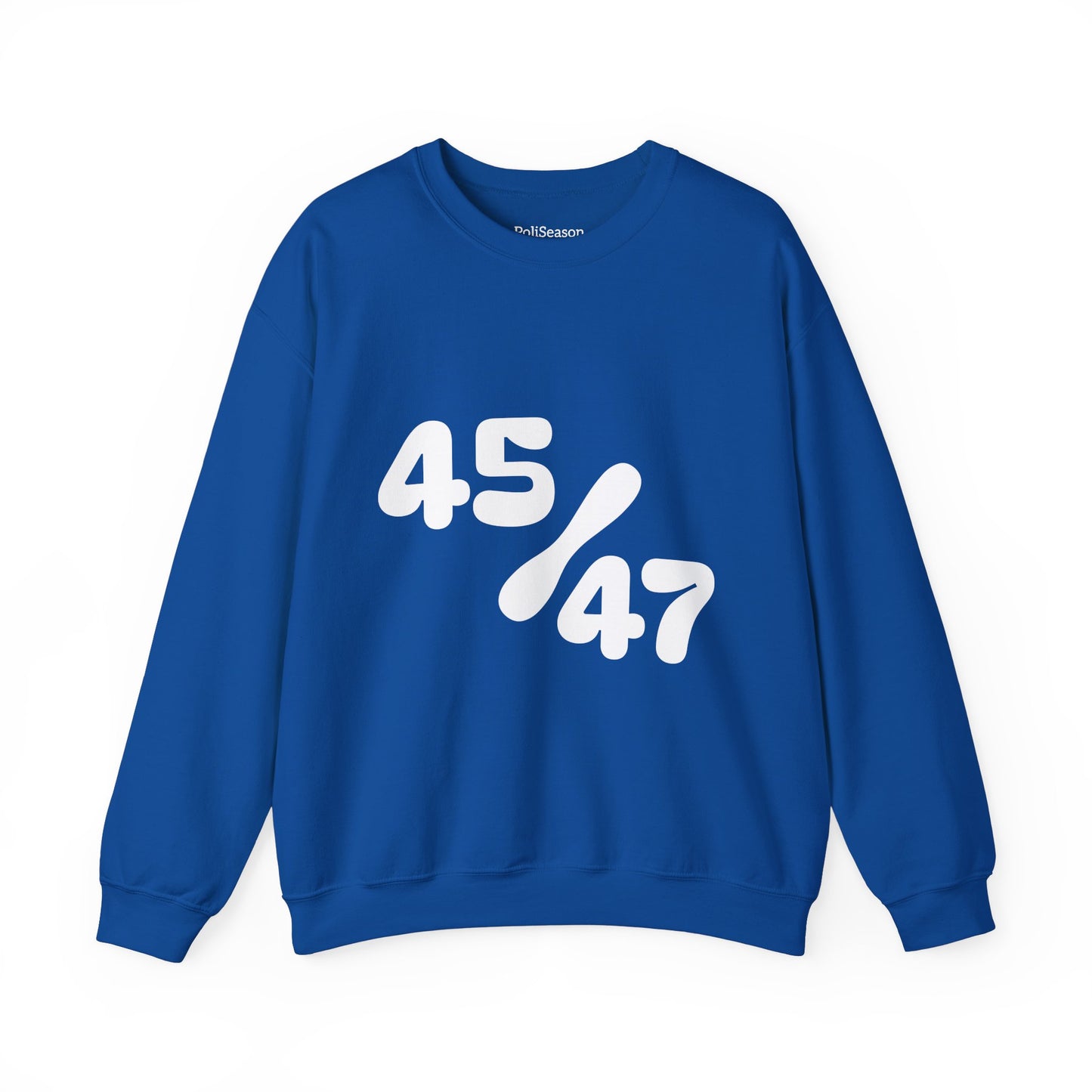 White 47/45 Unisex Heavy Blend™ Crewneck Sweatshirt