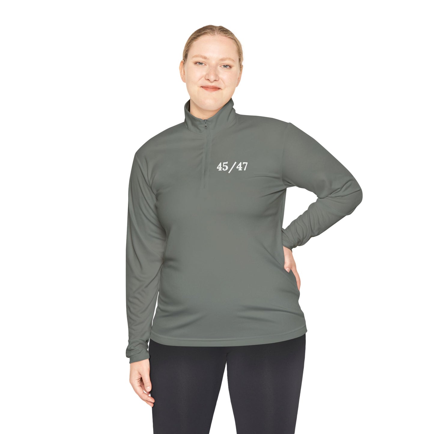 45/47 Unisex Quarter-Zip Pullover