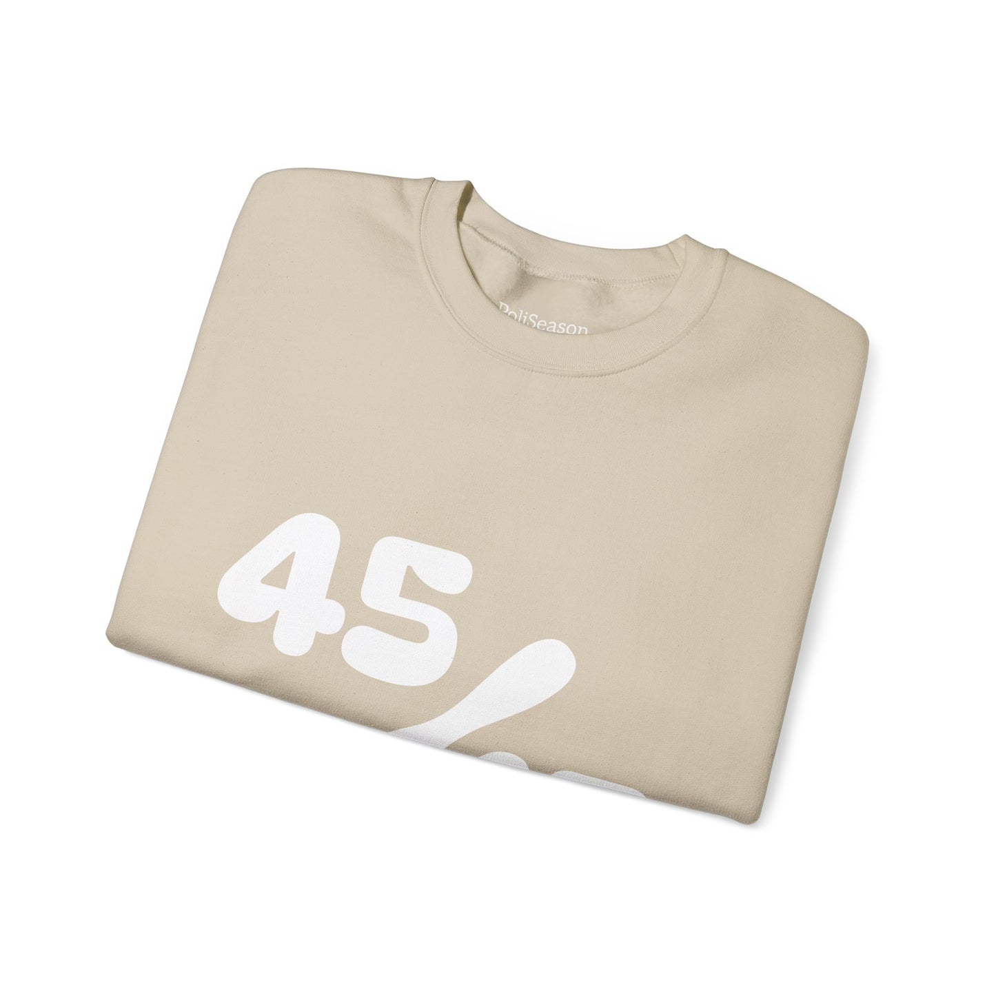 White 47/45 Unisex Heavy Blend™ Crewneck Sweatshirt