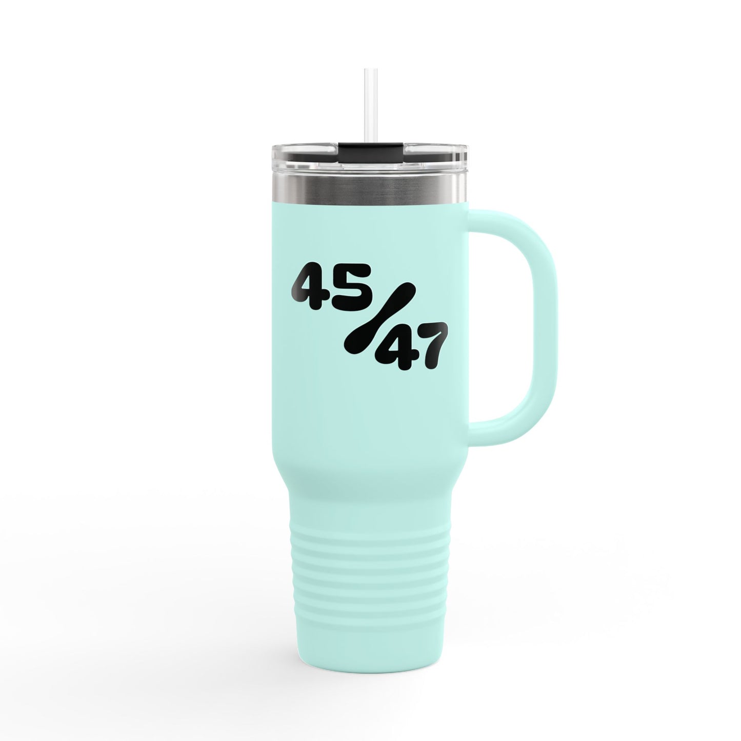 45/47 with Trump Silhouette Insulated Travel Mug, 40oz