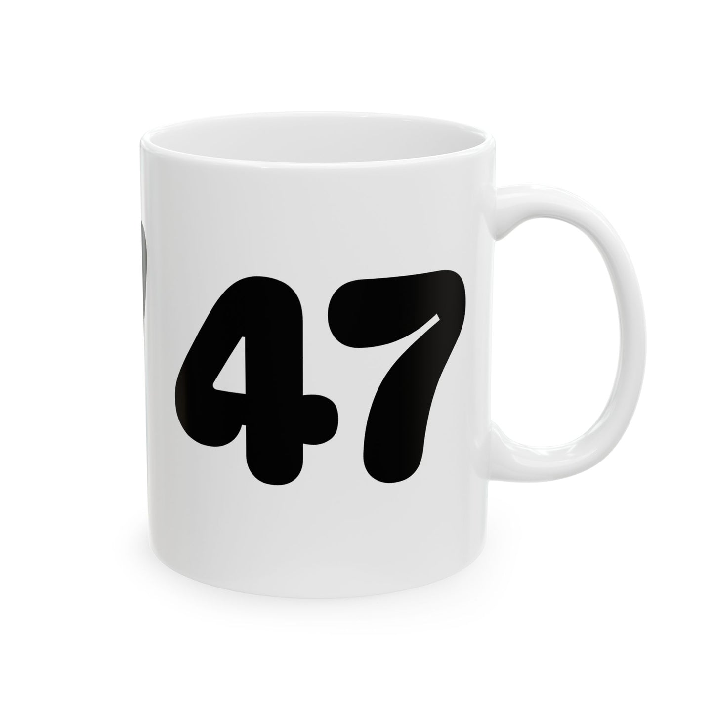 Copy of 45/47 Ceramic Mug, (W/B) (11oz, 15oz)