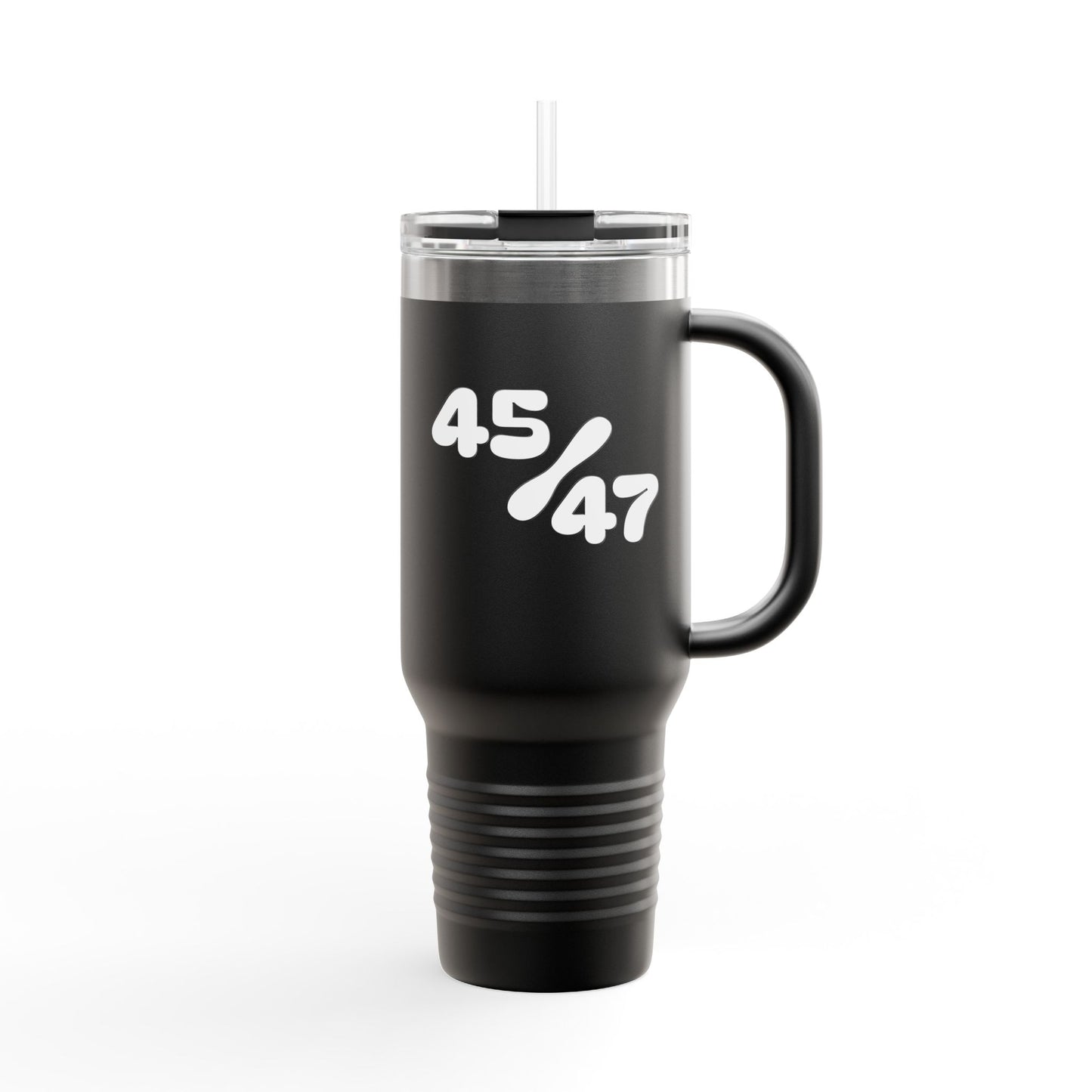 45/47 with Trump Silhouette Insulated Travel Mug, 40oz