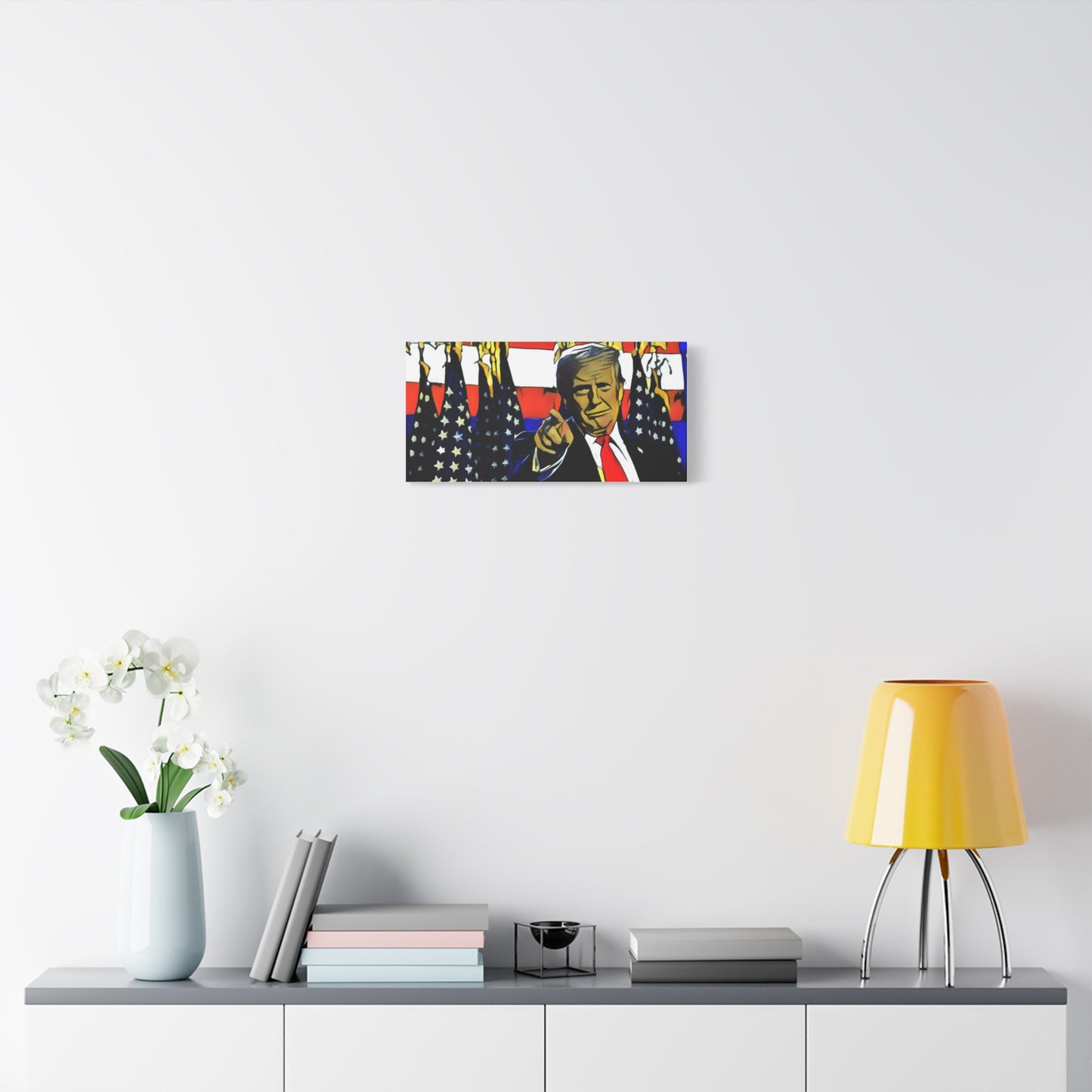 Canvas Print - Donald Trump Pointing