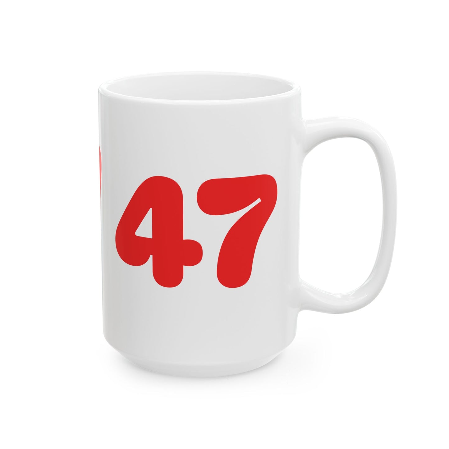 45/47 Ceramic Mug, (W/R) (11oz, 15oz)