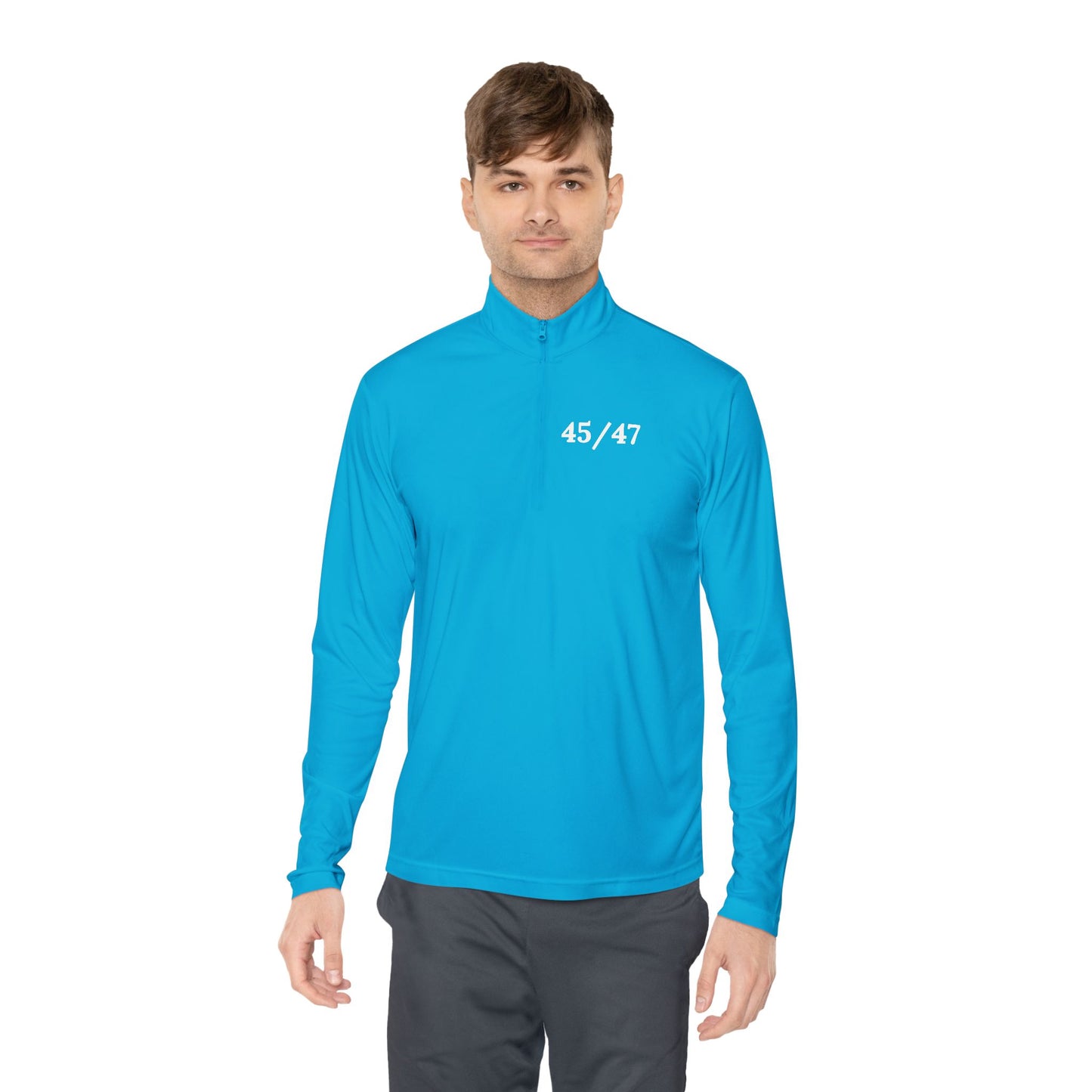 45/47 Unisex Quarter-Zip Pullover